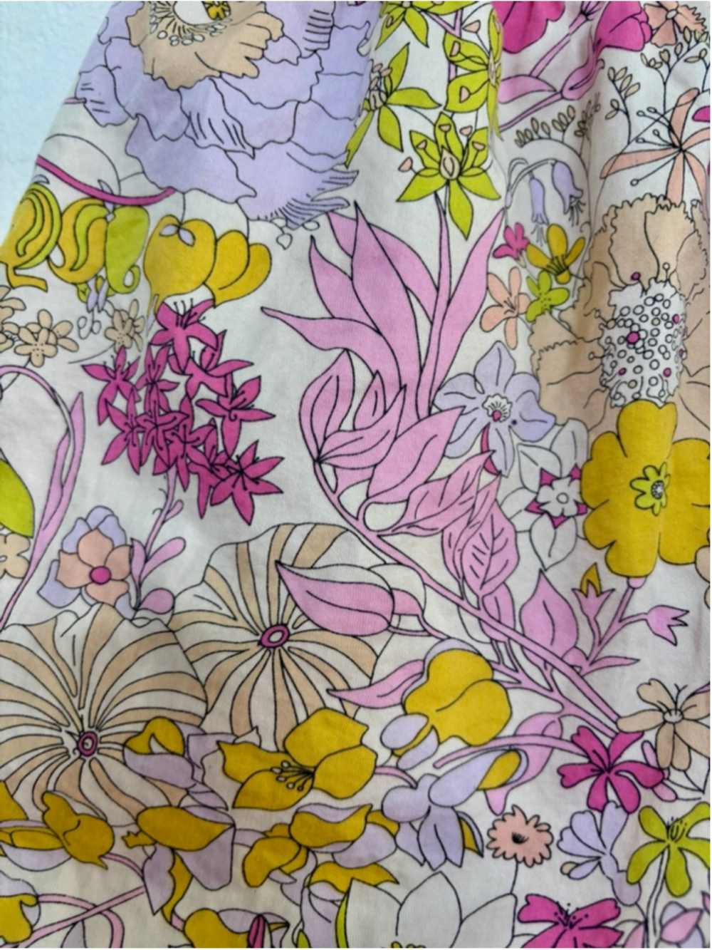 Girls Liberty of London for Target Floral Skirt S Ruffle White Pink Cotton - Picture 10 of 10